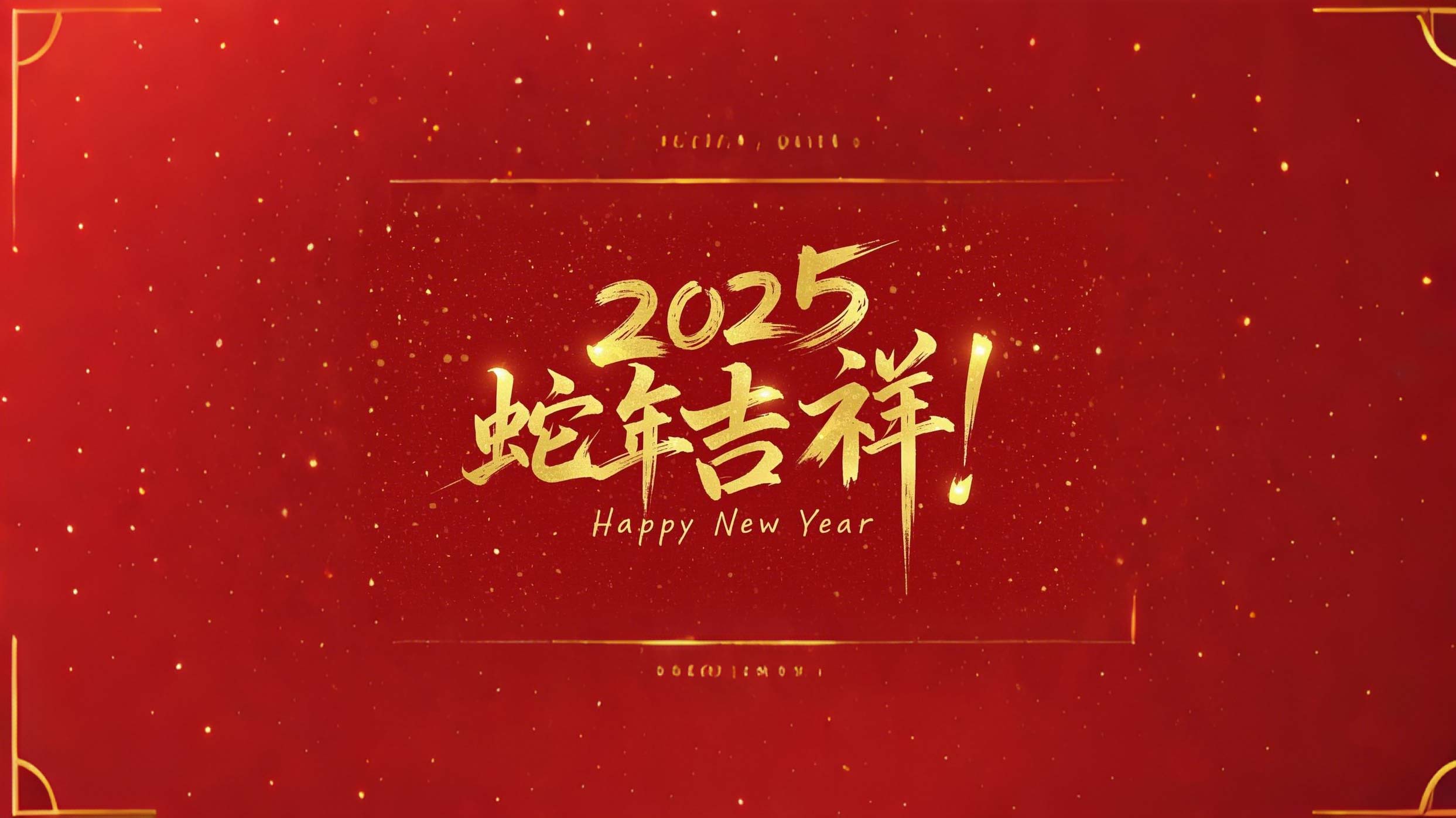 2025年蛇年吉祥！萬(wàn)事如意??！